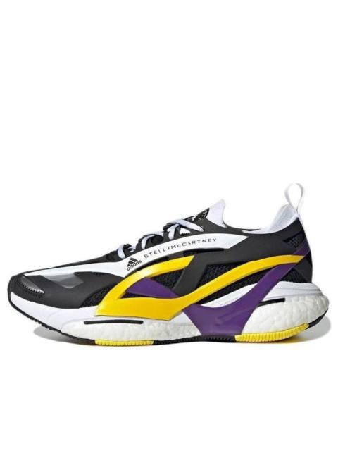 (WMNS) adidas Solarglide x Stella Mccartney 'Black Purple Yellow' GX9858