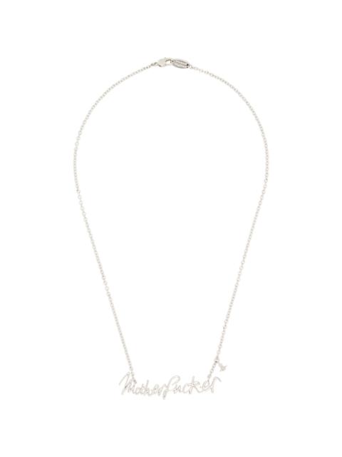 Vivienne Westwood 'Motherfucker' Pendant Necklace