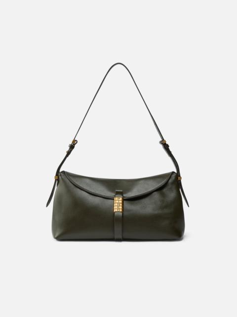 PINKO MEDIUM LEATHER SADDLE BAG SHOULDER BAG