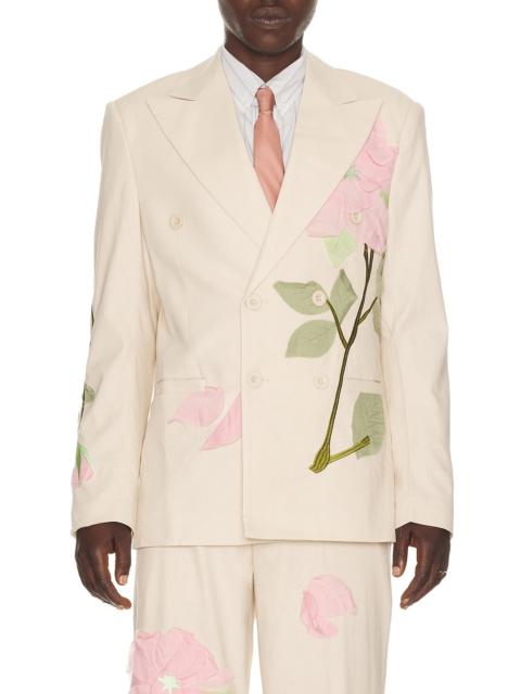 KidSuper Flower Applique Suit Blazer