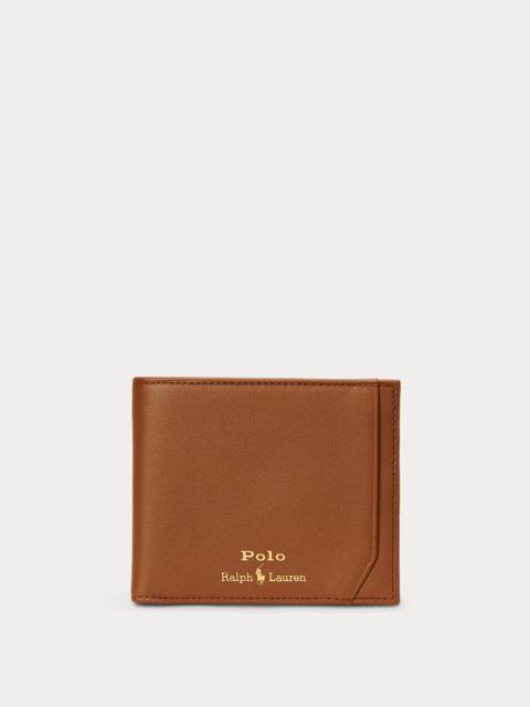 Polo Ralph Lauren Smooth Leather Billfold Wallet