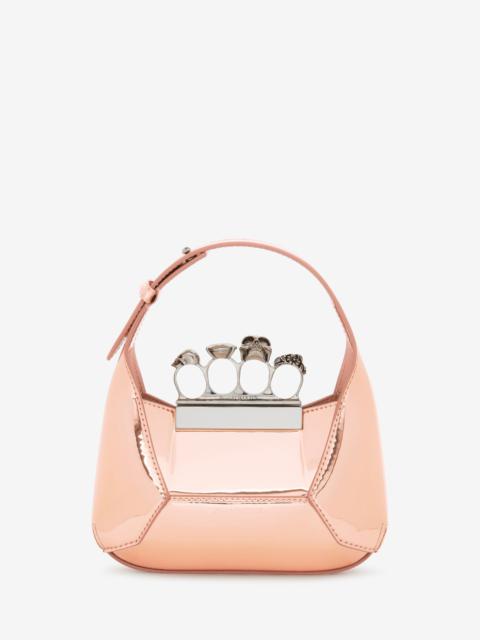 Women's The Jewelled Hobo Mini Bag in Copper