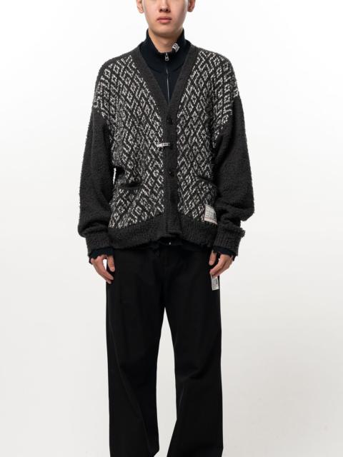Maison MIHARAYASUHIRO Layered Knit Cardigan