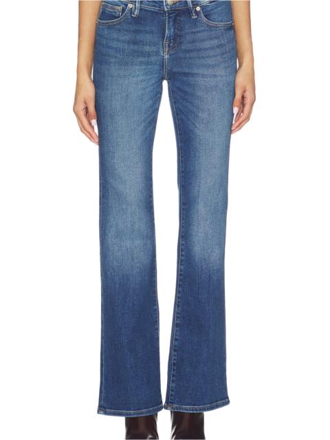 GOOD AMERICAN Good Low Rise Boot Jeans