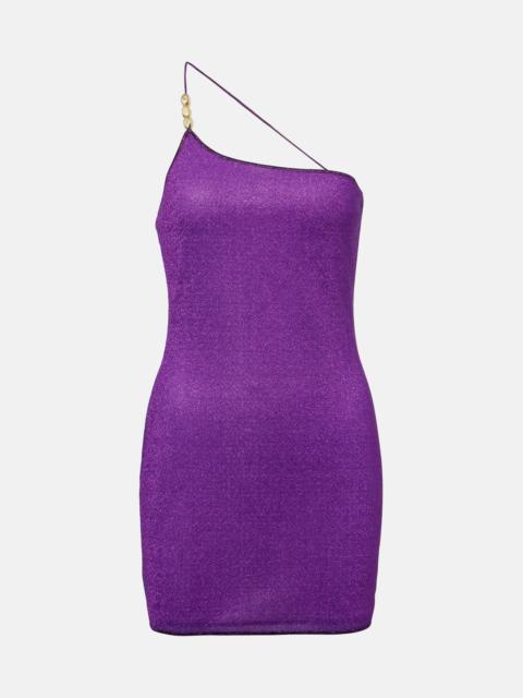 Oséree Lumière one-shoulder minidress