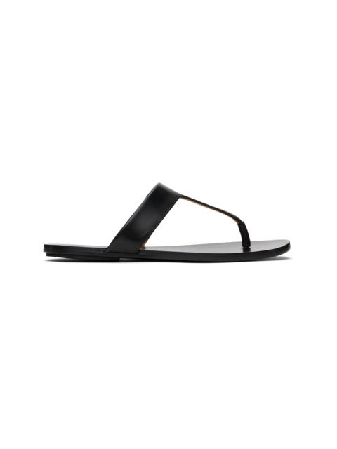 Marsèll Black Sottile Sandals