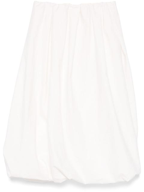 Brunello Cucinelli pleated midi skirt