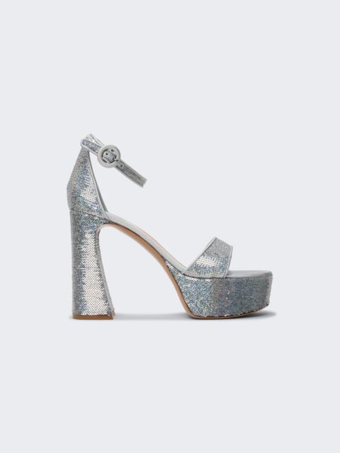 Platform Buckle Sandal Hologram