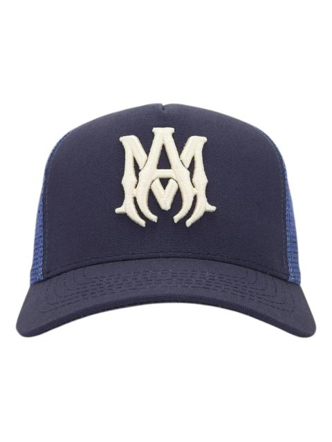 AMIRI AMIRI MA Trucker Hat Navy Blue/White