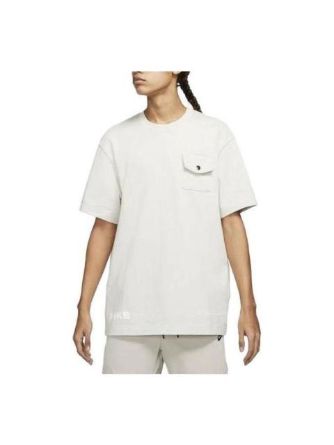 Nike Short-Sleeve Pocket T-Shirt 'White' DA0510-072