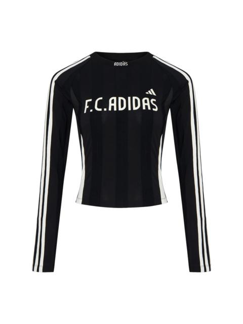 adidas (WMNS) adidas Tiro Long-Sleeve T-Shirt Asia Sizing 'Black' KZ4169