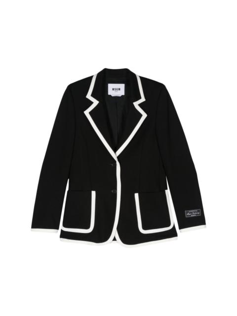 jersey blazer