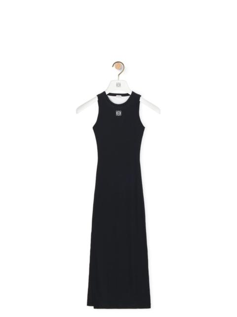 Loewe Anagram tank dress in cotton