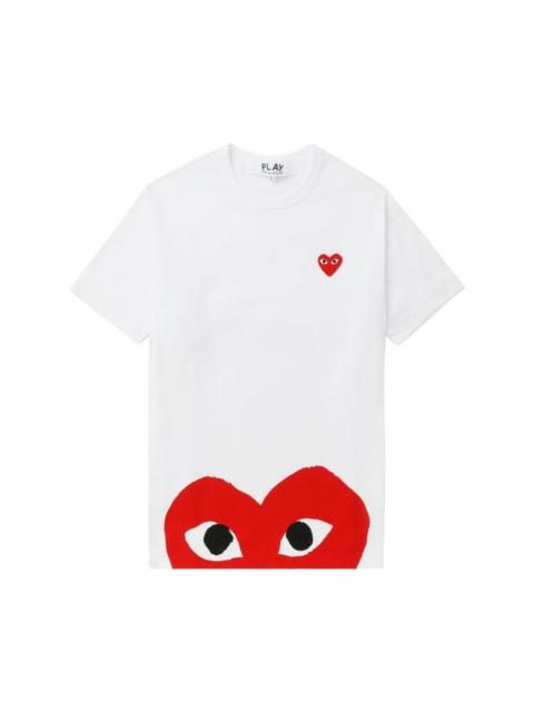 heart-print cotton T-shirt