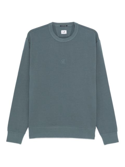 C.P. Company logo-detail crew-neck sweatshirt