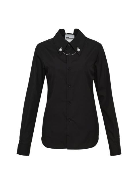 Noir Kei Ninomiya Cotton Broad Blouse