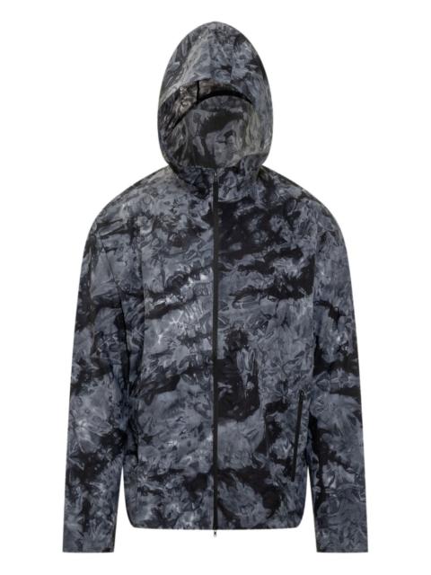 Y-3 tie-dye hooded jacket