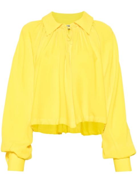 MSGM crepe blouse