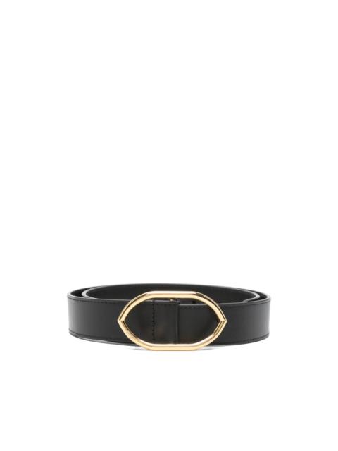 JACQUEMUS Calisson oval-buckle belt