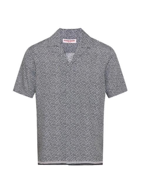 ORLEBAR BROWN Maitan pattern shirt