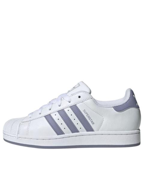 adidas (WMNS) adidas Superstar II 'Cloud White Purple' JS1373
