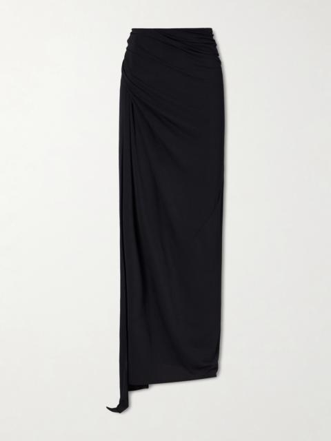 Rick Owens Stretch-jersey Maxi Skirt