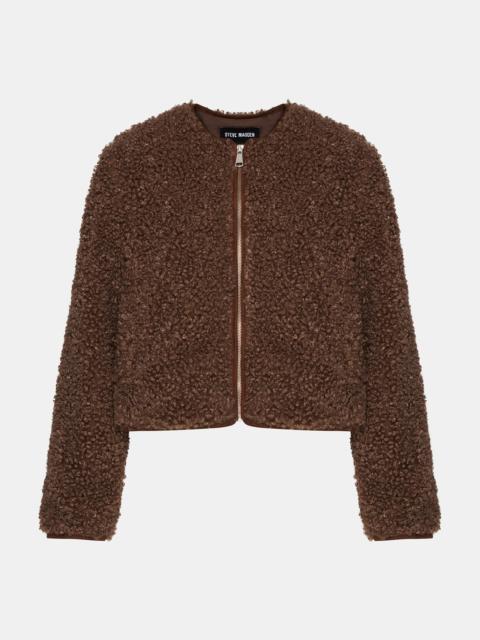 STEVE MADDEN TEDDY JACKET BROWN