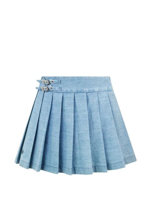 PHILIPP PLEIN pleated mini skirt