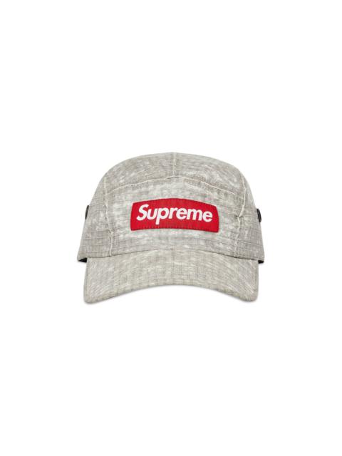 Supreme Supreme Distressed Ripstop Camp Cap 'Stone' | REVERSIBLE