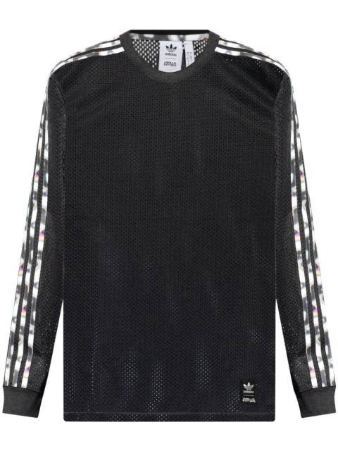 adidas Pride 3-Stripe mesh T-shirt