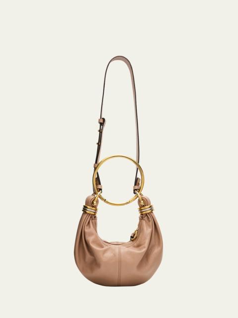 Chloé Mini Bracelet Grained Leather Shoulder Bag