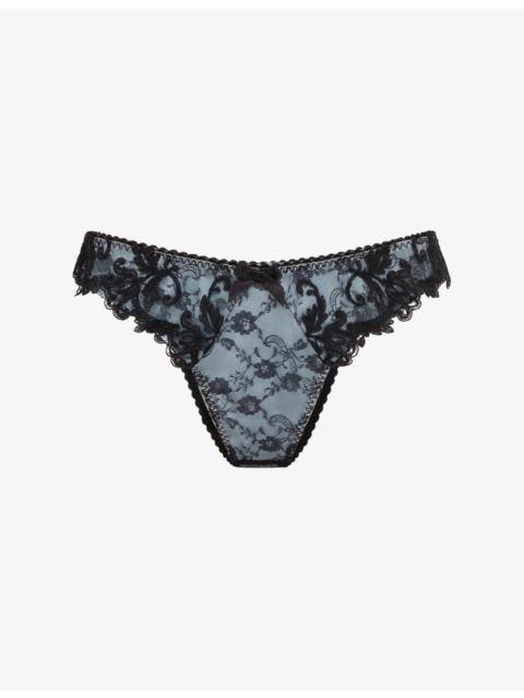 Agent Provocateur Clarette Lace Brazilian Briefs