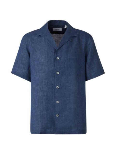 LARDINI short-sleeve buttoned shirt