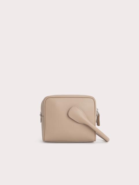 BY FAR Cam Taupe Box Calf Leather