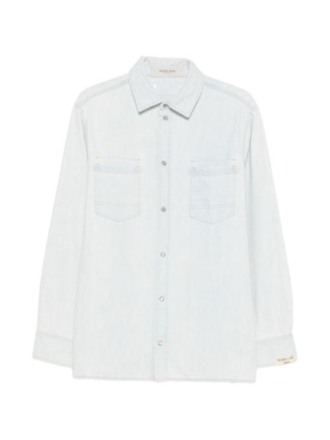 Golden Goose patch-pocket shirt