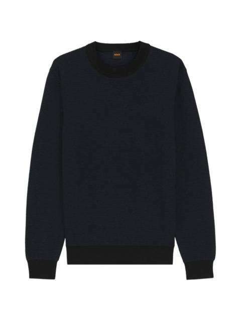 BOSS crew-neck sweater