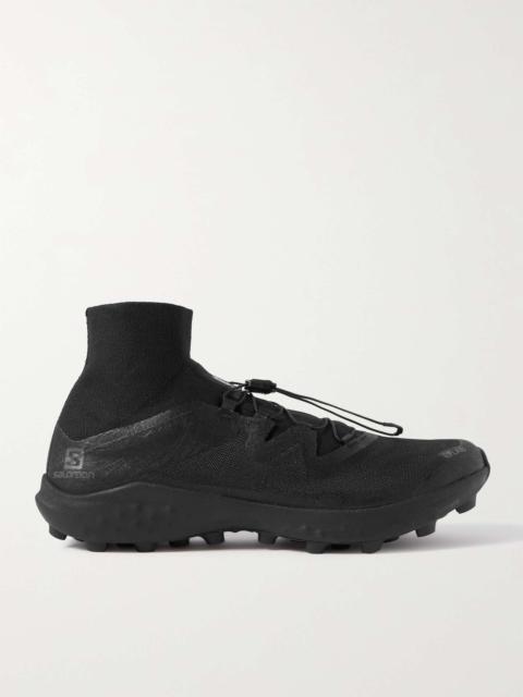 S/LAB Cross Rubber-Trimmed Coated-Mesh Running Sneakers