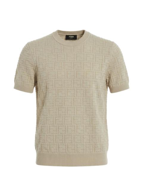 FENDI FF-pattern T-shirt