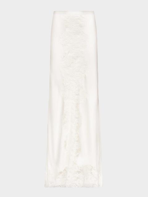 TWP Lace Silk Maxi Skirt