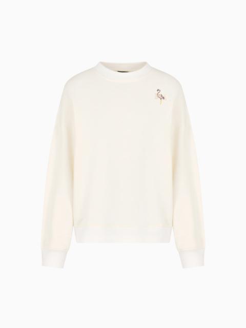 EMPORIO ARMANI SWEATSHIRTS WITHOUT HOOD