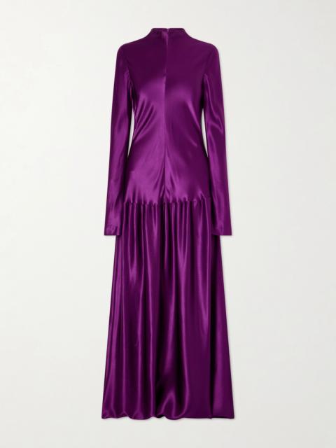 FFORME Mila Satin Maxi Dress