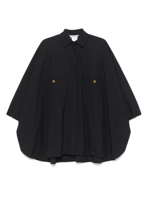 Max Mara poplin mini shirt