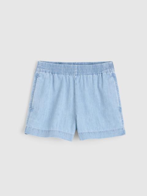 Madewell Pull-On Shorts in Denim Chambray