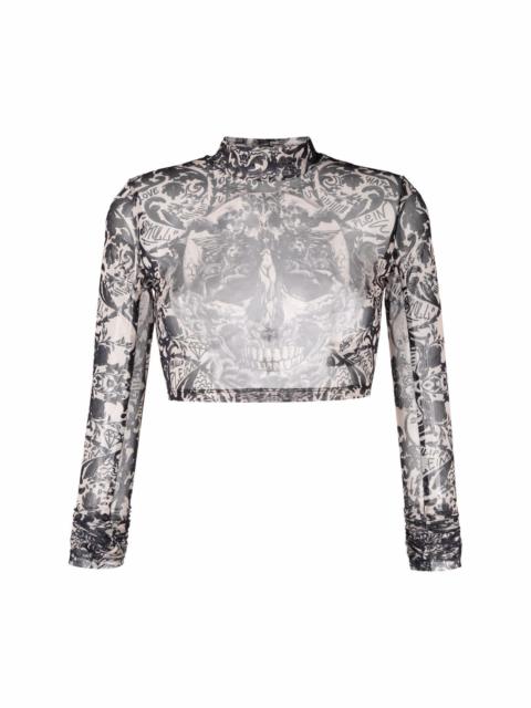 New Baroque cropped top