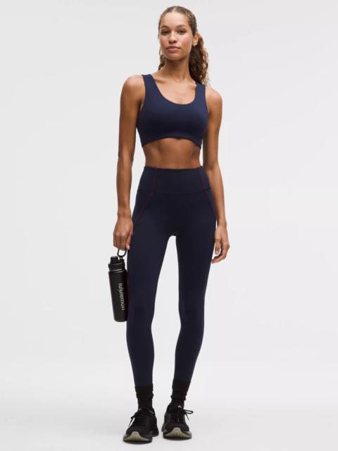 lululemon Wunder Train No-Line Piped High-Rise Tight 25"