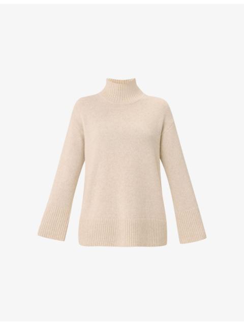 Sweaty Betty Alpine Funnel-Neck Knitted Jumper