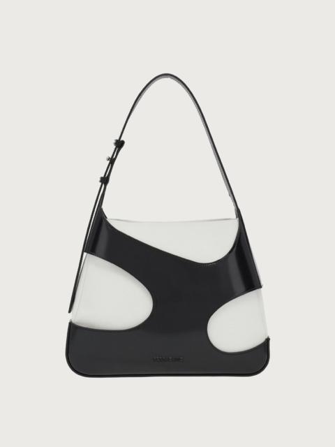 FERRAGAMO SHOULDER BAG WITH CUT-OUT DETAILING (M)