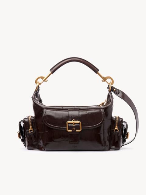 Chloé CAMERA BAG IN CROCO-EFFECT LEATHER