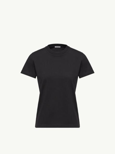 Embroidered Logo Cotton T-Shirt