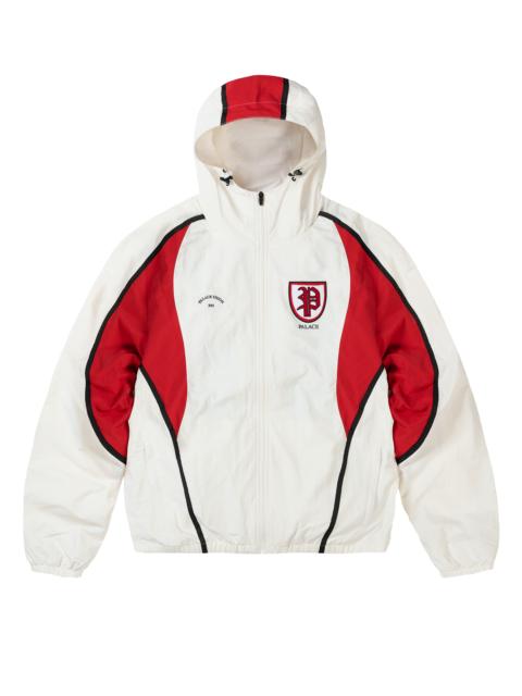 PALACE SCRUM HOODED SHELL JACKET WHITE